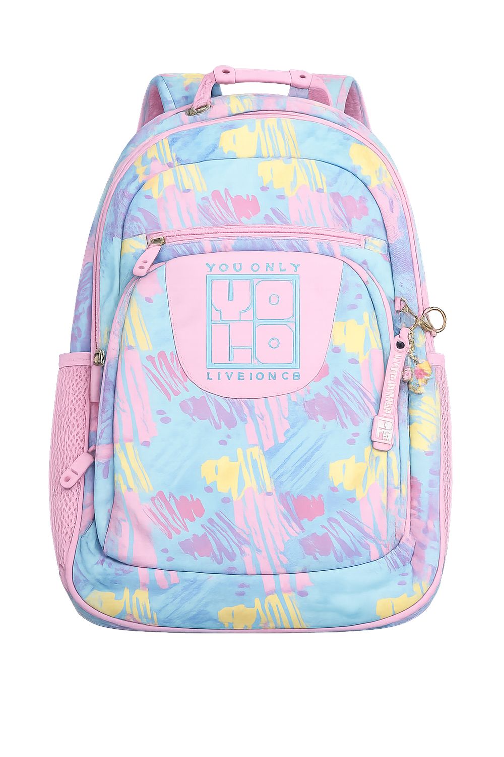 Yolo Backpack - Pink Abstract
