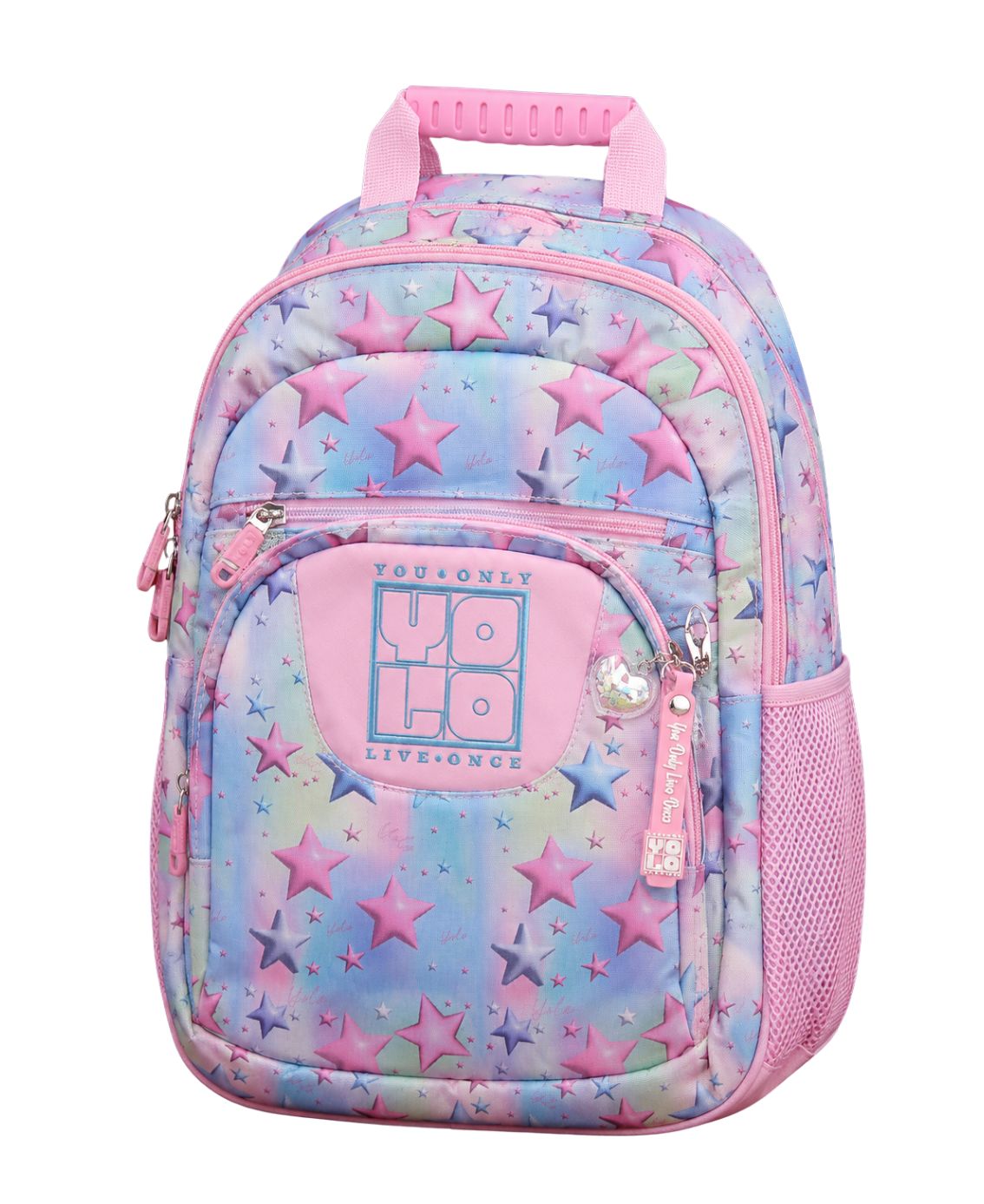 Yolo Backpack - Pink and Purple Stars Yolo Backpack - Pink and Purple Stars