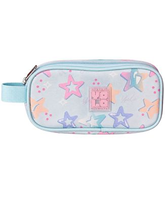 Yolo Pencil Case - Blue Stars