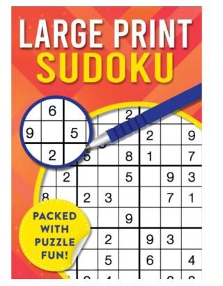 Large Print Sudoku Large Print Sudoku