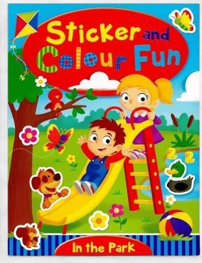 Sticker And Colour Fun- In The Park Sticker And Colour Fun- In The Park