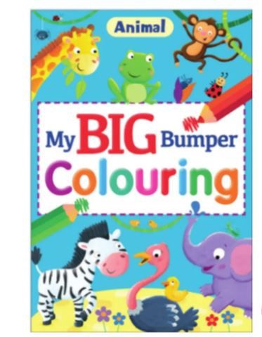 My Big Bumper Colouring Book- Animals