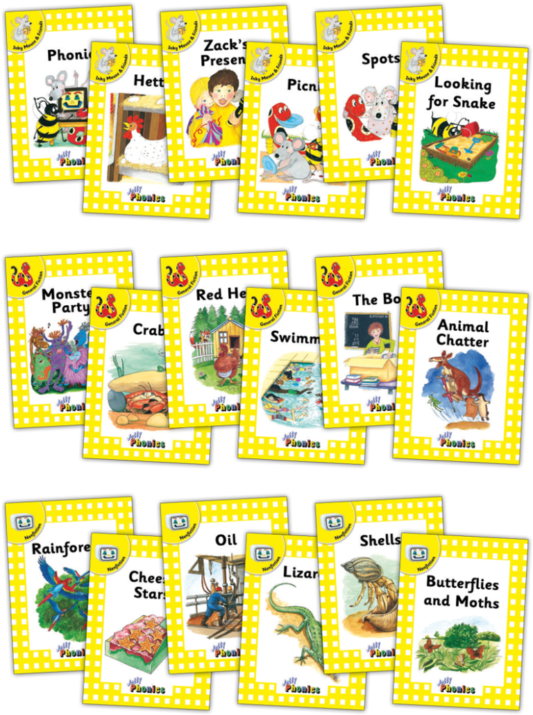 Jolly Phonics Yellow Readers- Complete Set Jolly Phonics Yellow Readers- Complete Set