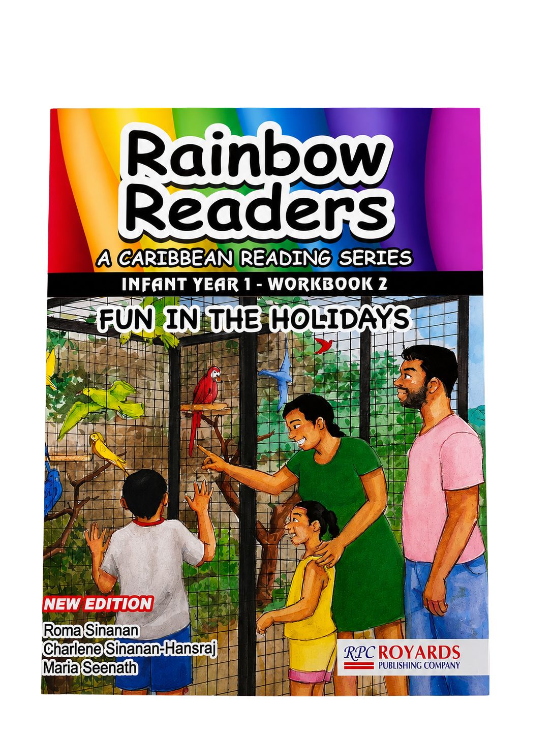 Rainbow Readers - A Caribbean Reading Series - Infant Year 1 Workbook 2 (Fun In The Holidays)