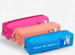 Pencil Case Neon Rectangular 7"- (Deli)