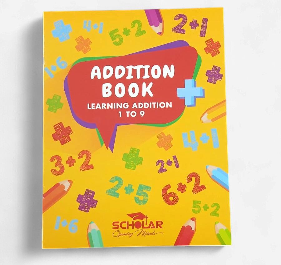 Addition Book- Learning Addition 1 to 9