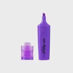 Highlighter Chisel Tip Purple (Deli) Highlighter Chisel Tip Purple (Deli)