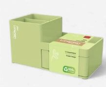 Desk Organizer Green (Deli) Desk Organizer Green (Deli)