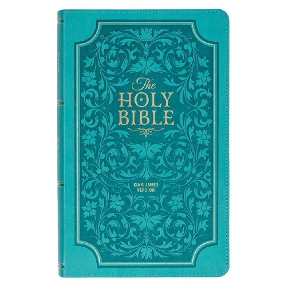 The Holy Bible- Giant Print King James Version (Teal) The Holy Bible- Giant Print King James Version (Teal)