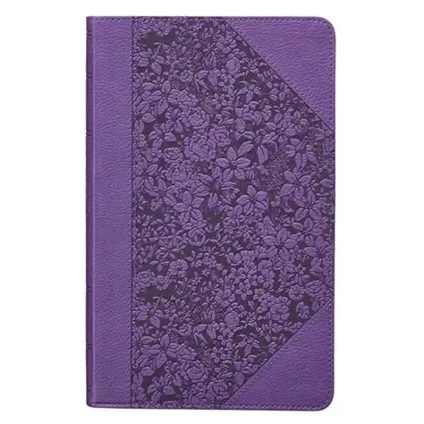 The Holy Bible- Giant Print King James Version (Purple)