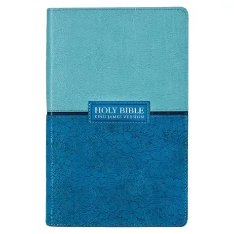The Holy Bible- Giant Print Bible King James Version (Teal) The Holy Bible- Giant Print Bible King James Version (Teal)