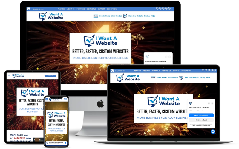Standard Small Business Website (no eCommerce store) Standard Small Business Website (no eCommerce store)