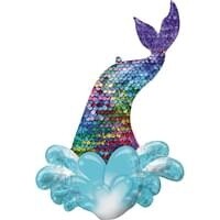 39" Mermaid Tail Sequin