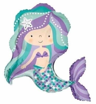 36" Mermaid Shimmering