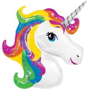 33" Unicorn Rainbow