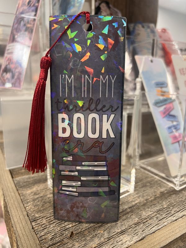 “I’m in my thriller book era” Bookmark