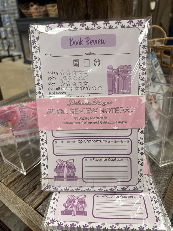 Book Review Notepad