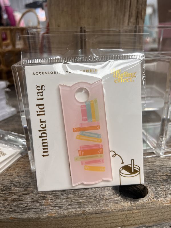 Tumbler Lid Tag