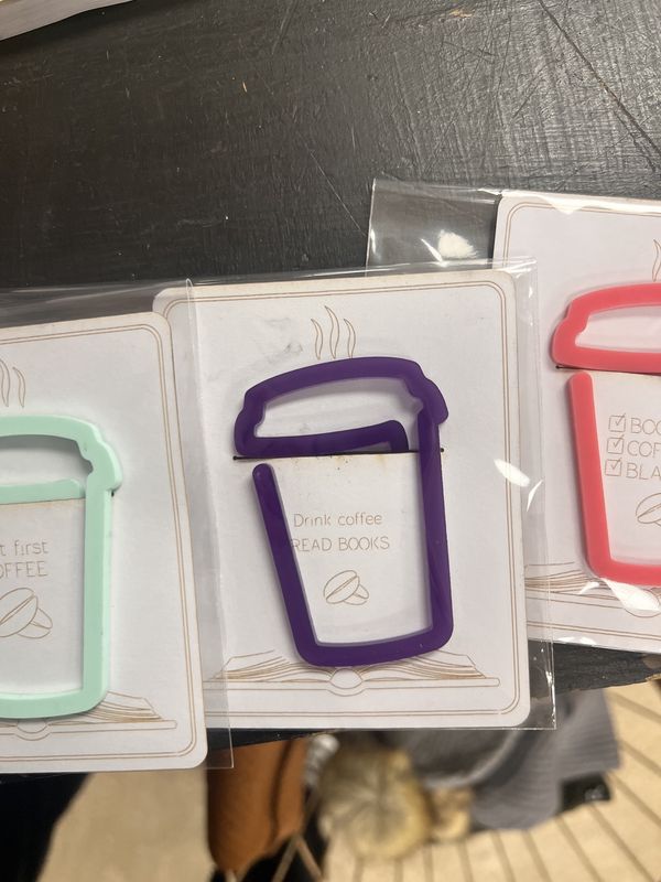 Acrylic Paperclip Bookmark Coffee Mug