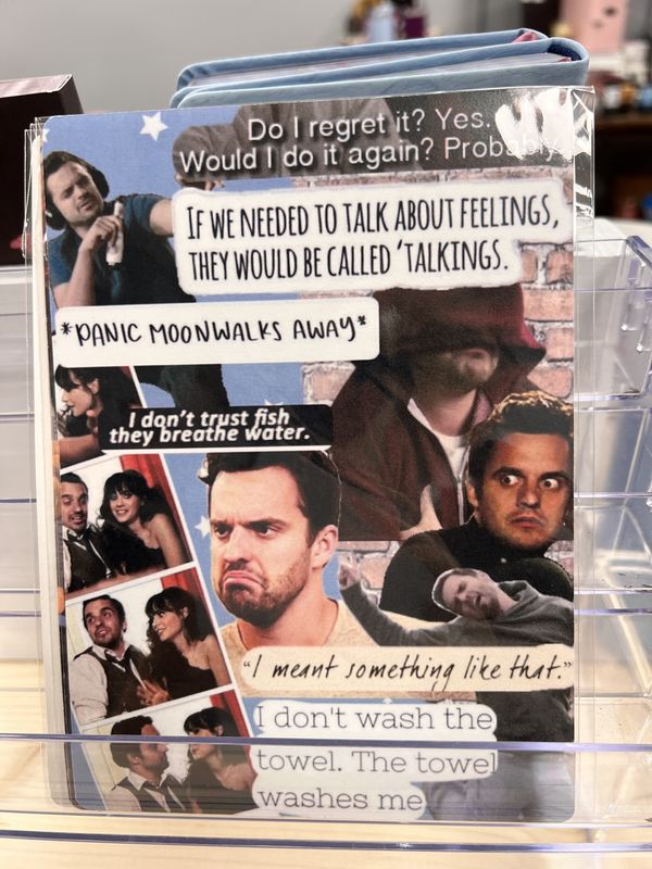 Panic Moonwalks Away, Kindle Bookmark
