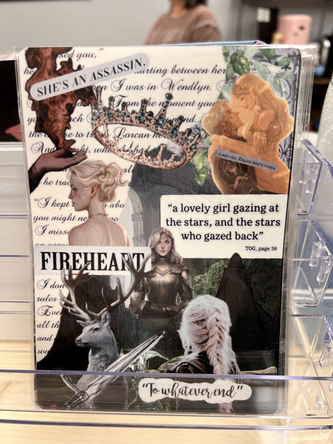 “She’s an assassin” Kindle Bookmark
