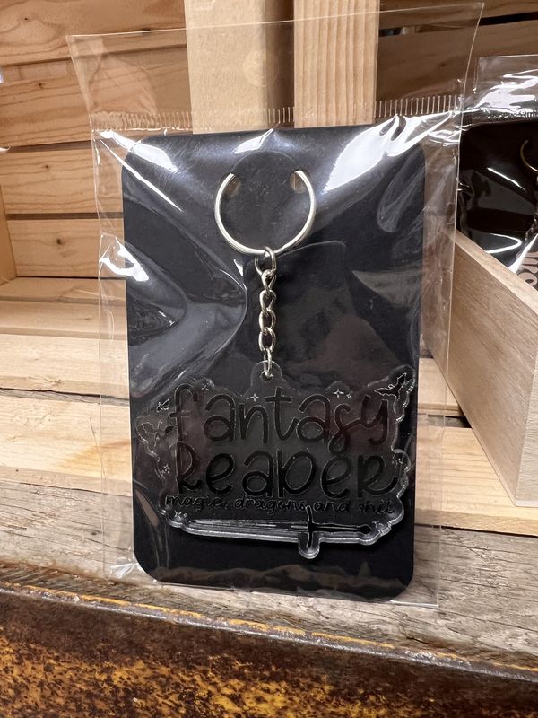 Fantasy Reader Keyring