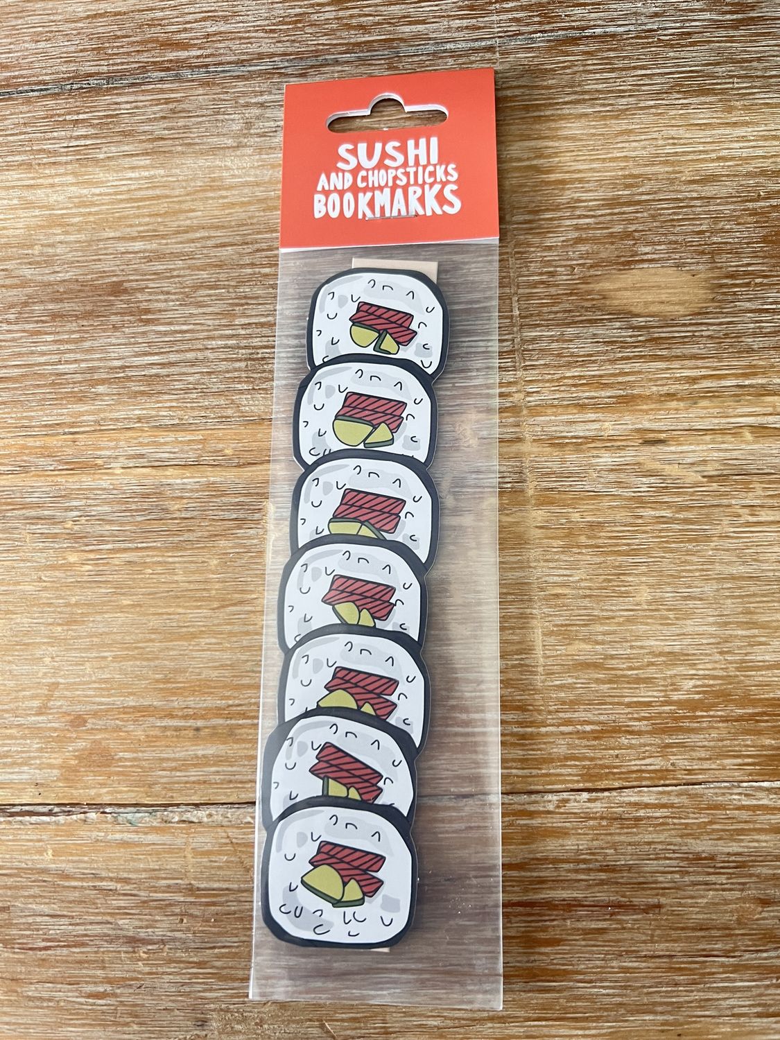 Sushi and Chopsticks Bookmark