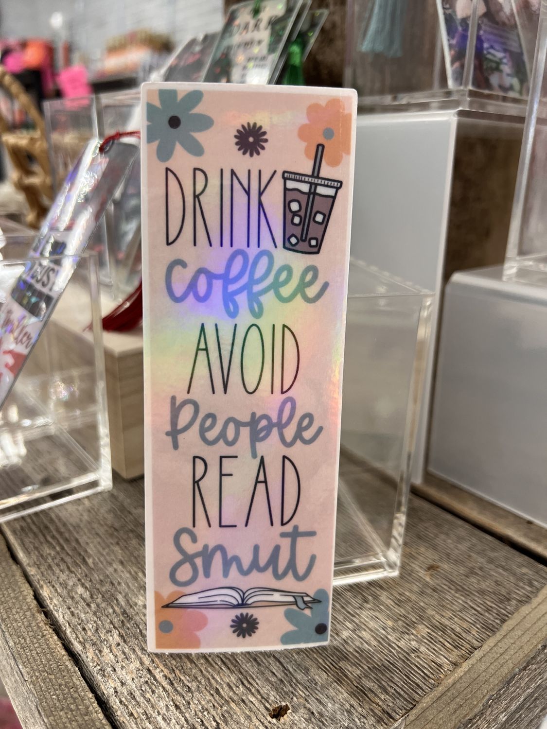 “Drink Coffee and Avoid People…” Bookmark