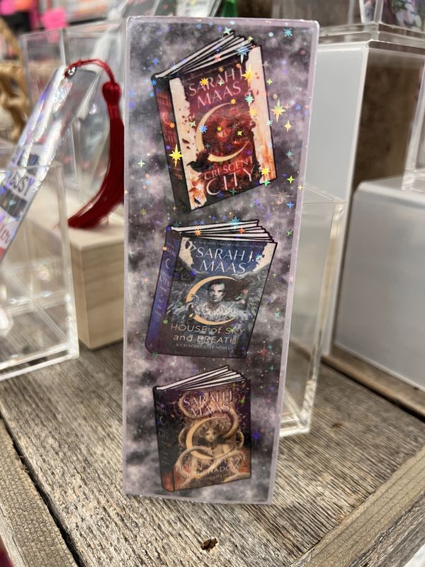 Crescent City Book Series Laminated Cardstock Bookmark