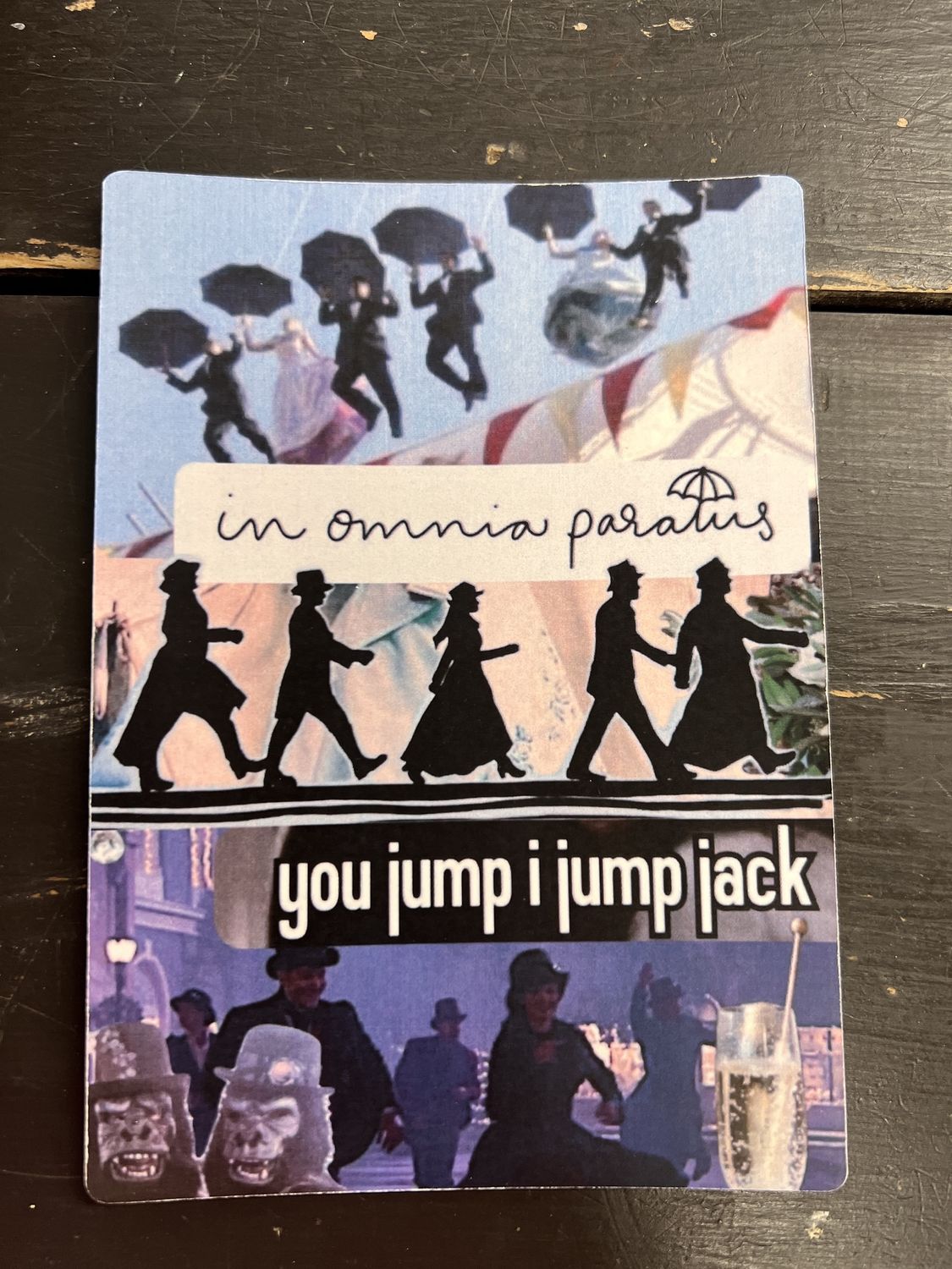 “You jump I jump Jack” Kindle Bookmark