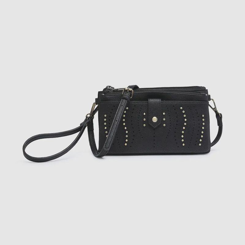 Arya Studded Wallet Clutch