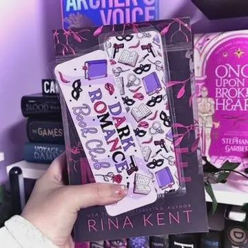 Dark Romance Book Club Dual-Sided  Bookmark