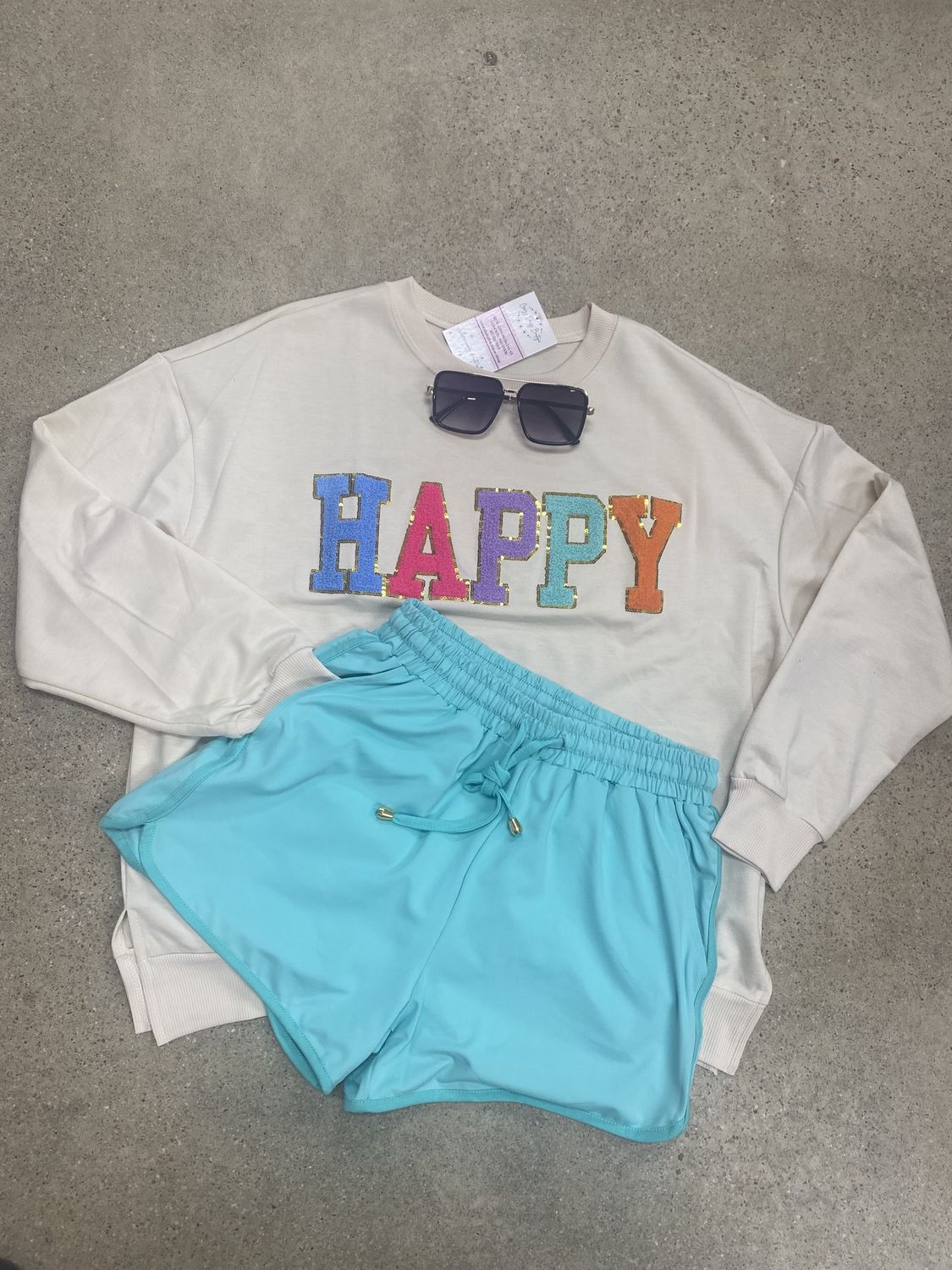 Happy sweatshirt