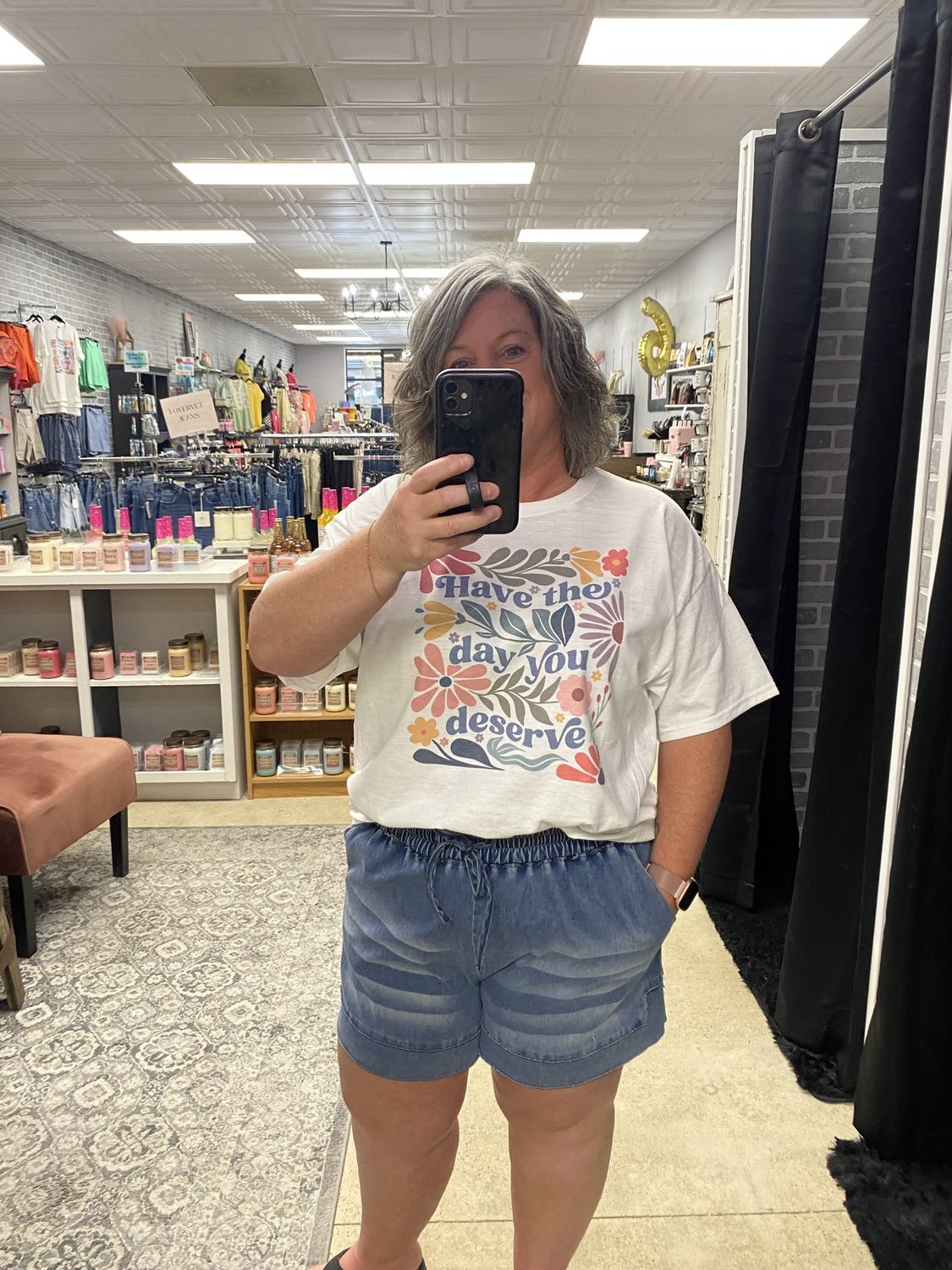 Drift away denim shorts