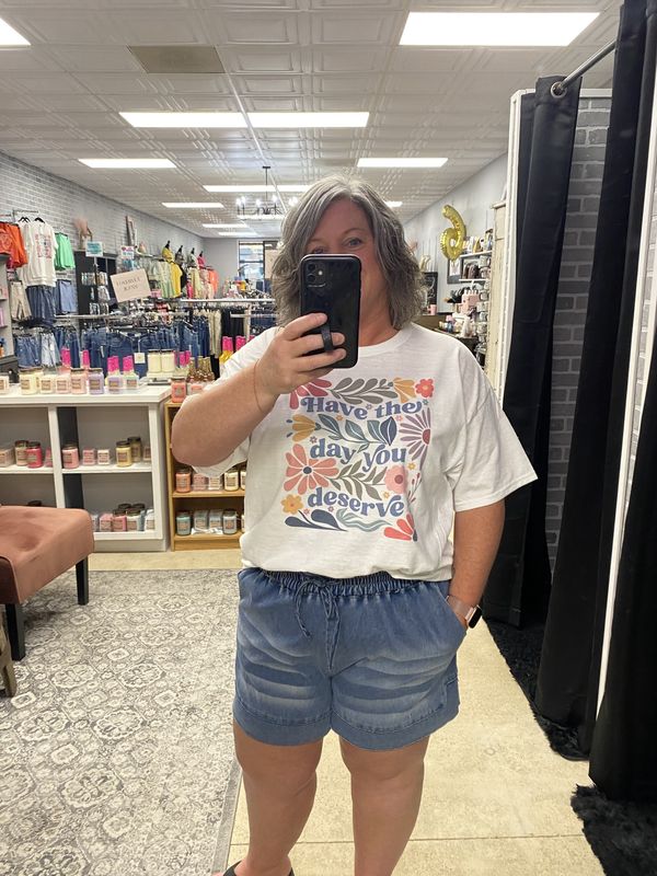 Drift away denim shorts