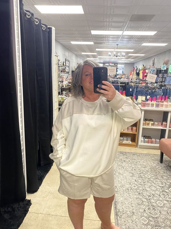 Ivory combo top