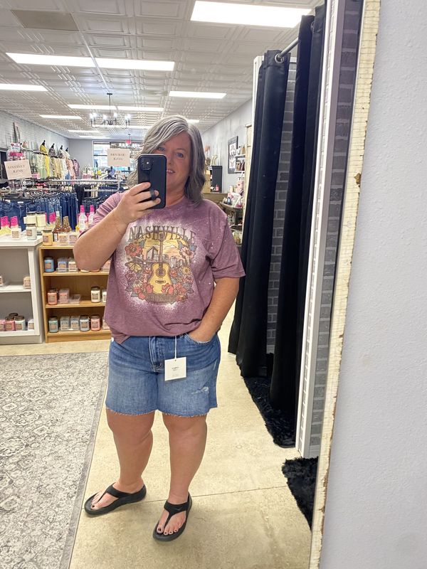 Bleached Nashville tee