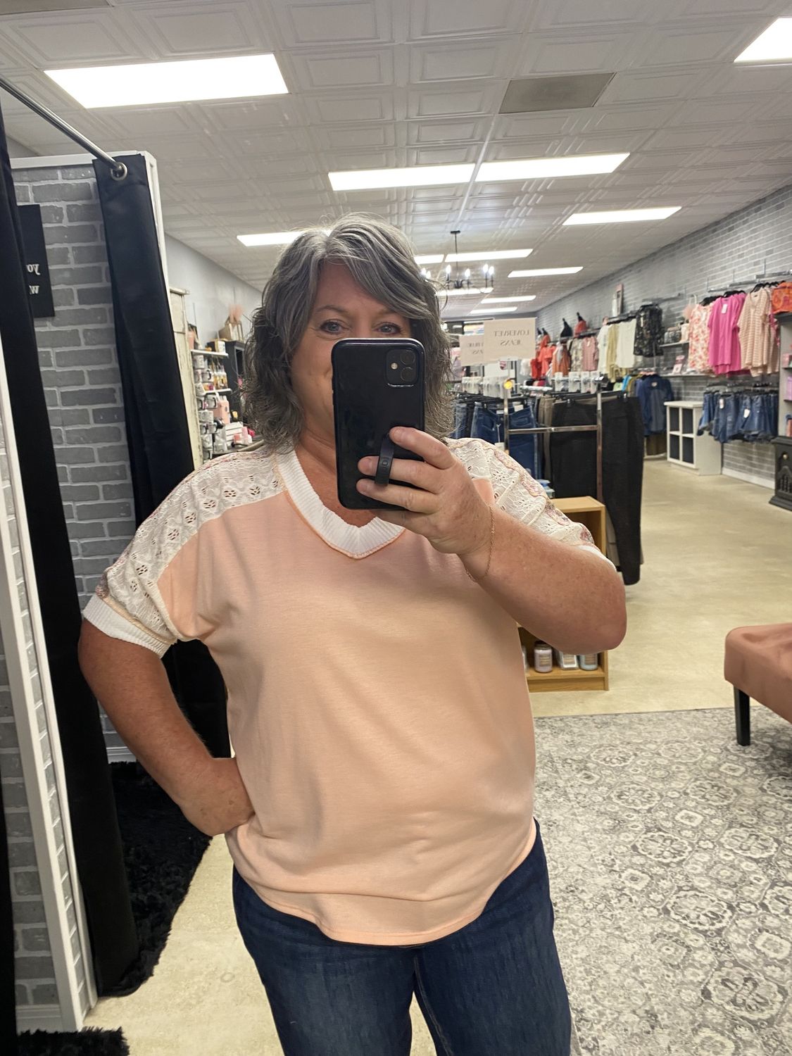 Floral/Patchwork Top