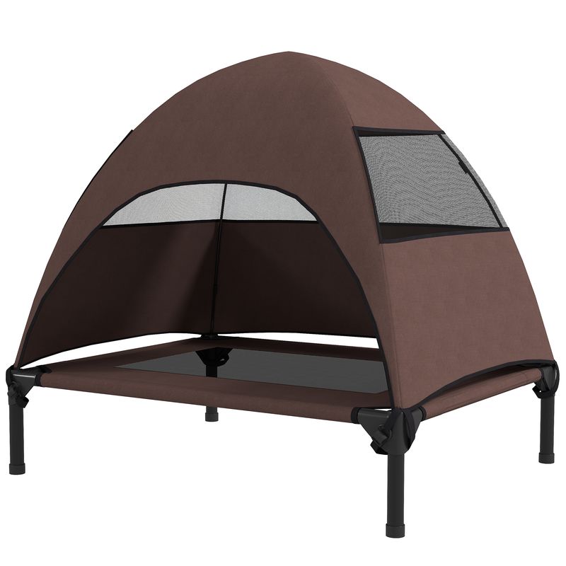 Hundeliege Outdoor mit Dach