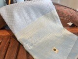 Thai Traditional woven Textile/Fabric - Light Blue