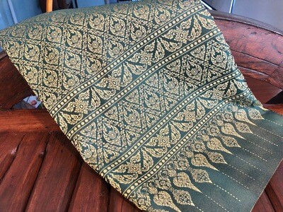 Thai Traditional woven Textile/Fabric - Green