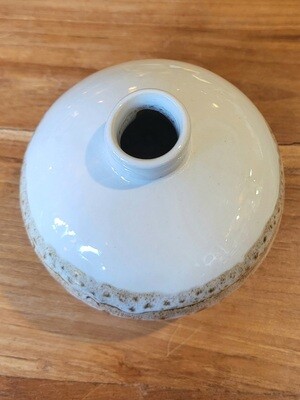 Handmade ceramic Vase - round build