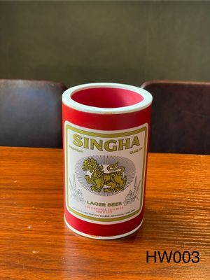 Beer Bottle Cooler, Red