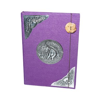 Handmade notebook - Purple