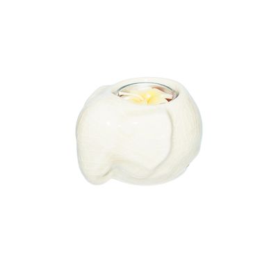 Elephant ceramic Candle holder - Beige