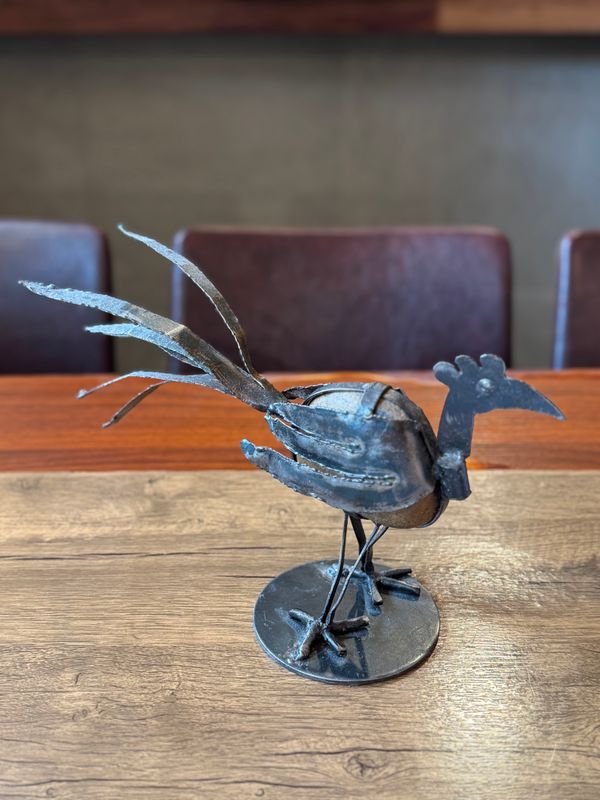 Metal Art with Stone (H)