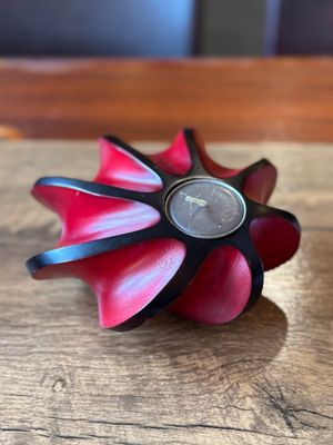 Hand Carved Wooden Tea Light Candle Holder