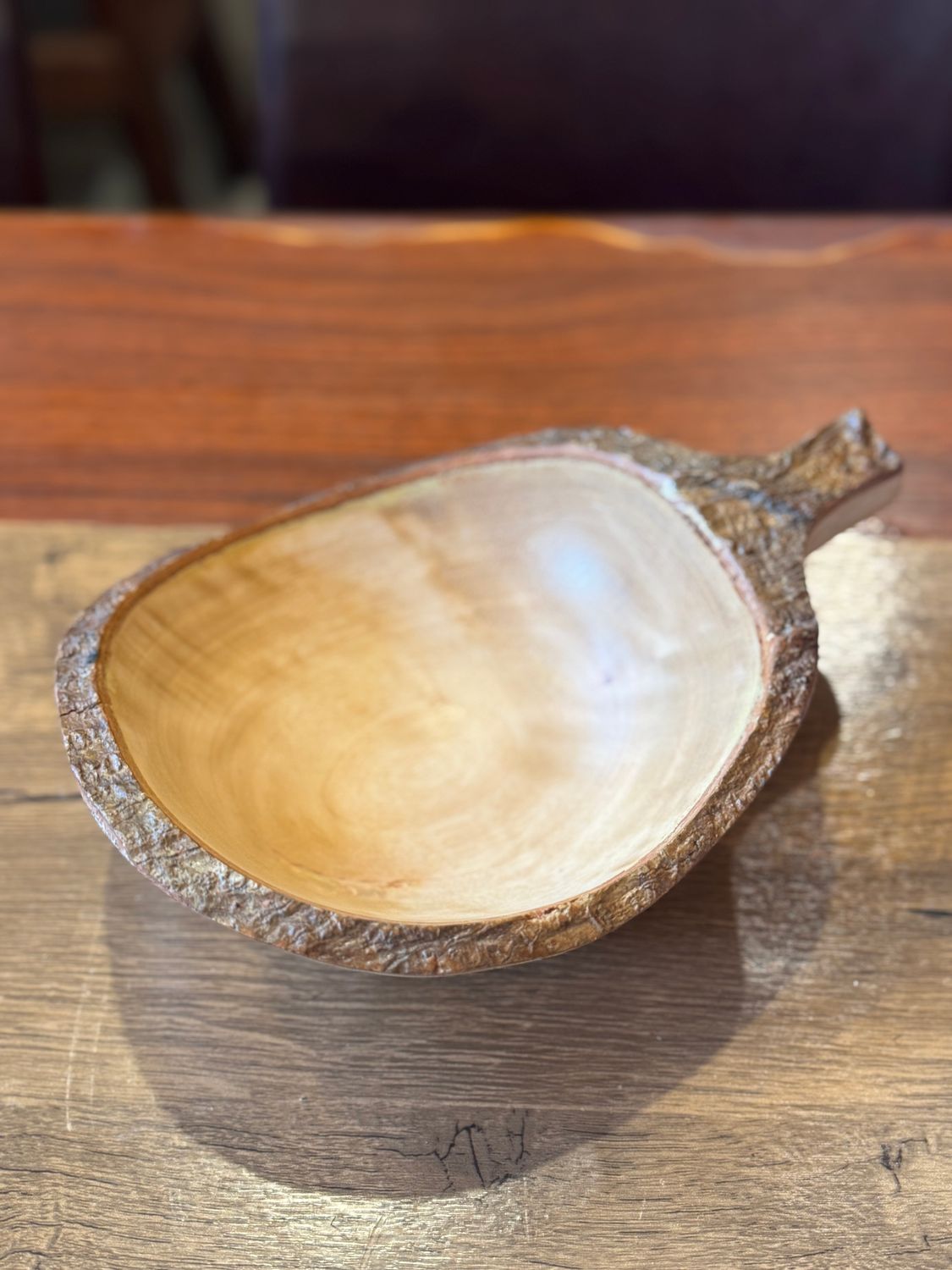 Mango Wood Bowl (Melon)