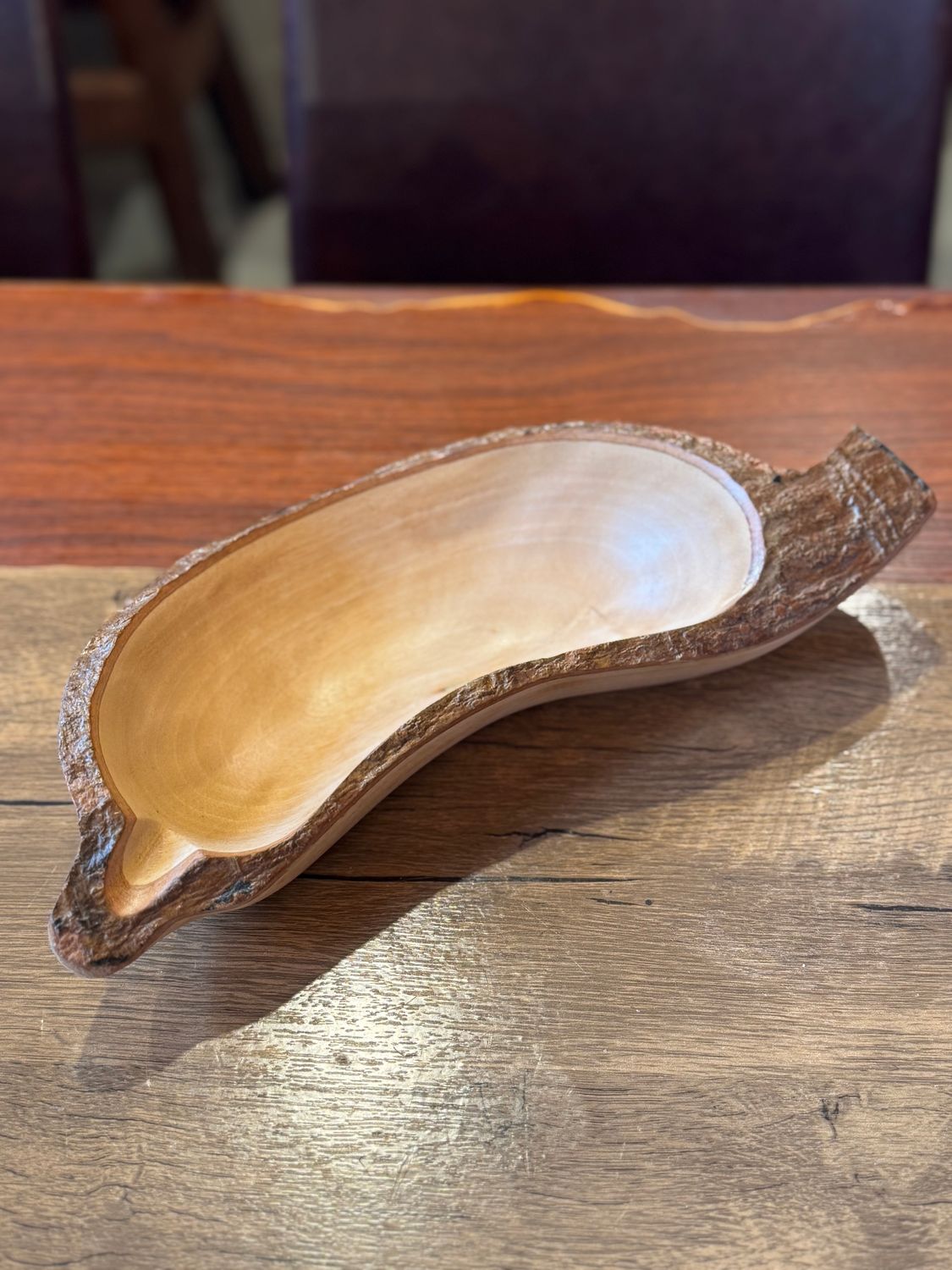 Mango Wood Bowl (Banana)