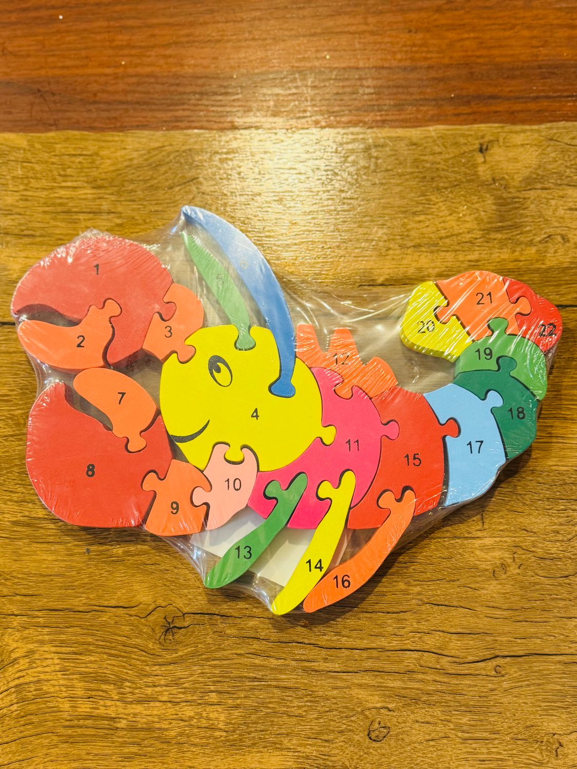 Handmade Wooden Jigsaw (Lobster)